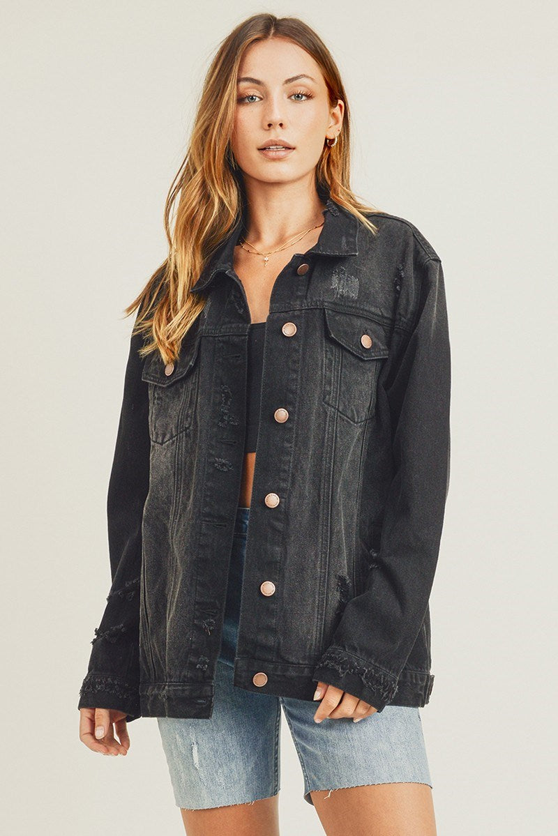 Black Denim Jacket